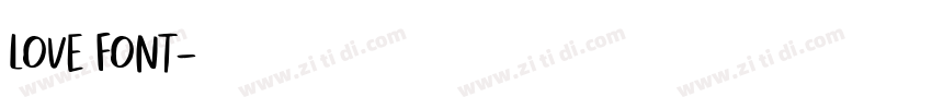 Love Font字体转换 Love Font字体转换